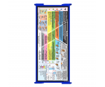 WhiteCoat Clipboard® Trifold - Blue Food Industry Edition